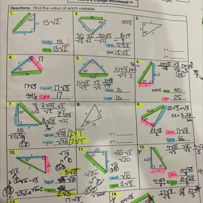 Homework answer key unit 8 right triangles and trigonometry