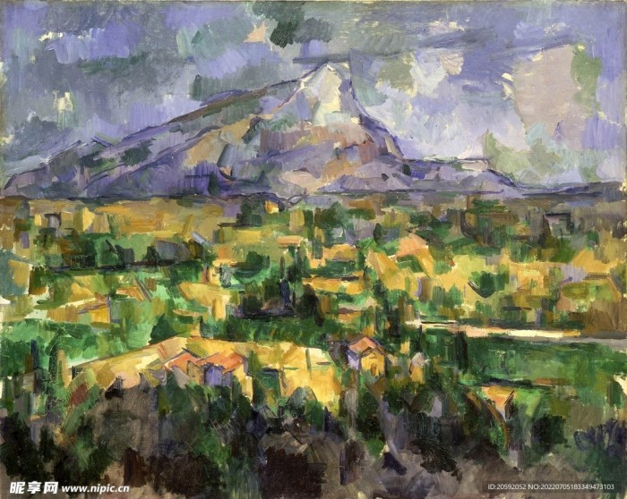 Mont sainte-victoire ap art history