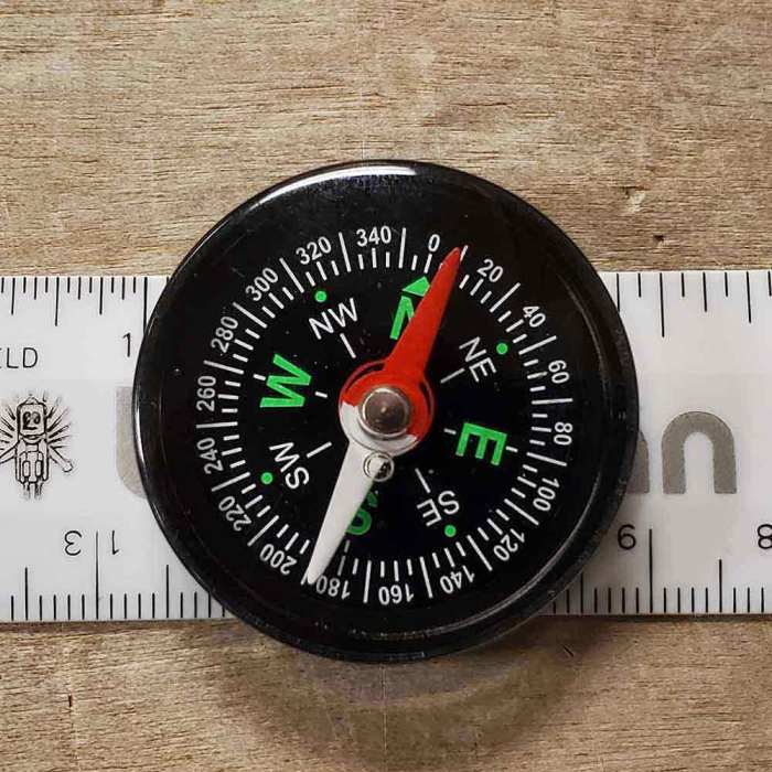 Magnetic compass bowls are filled with a liquid to